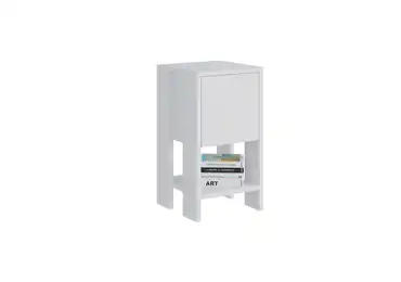 Noční stolek ARION, bílá