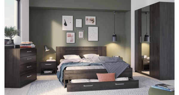 Noční stolek AROLLA, dub waterford DOPRODEJ