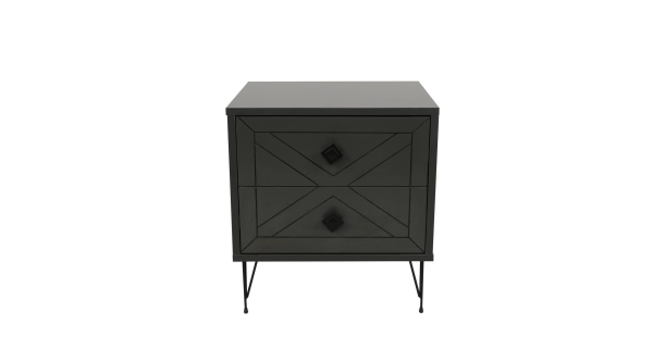 Noční stolek BILLIE, antracit