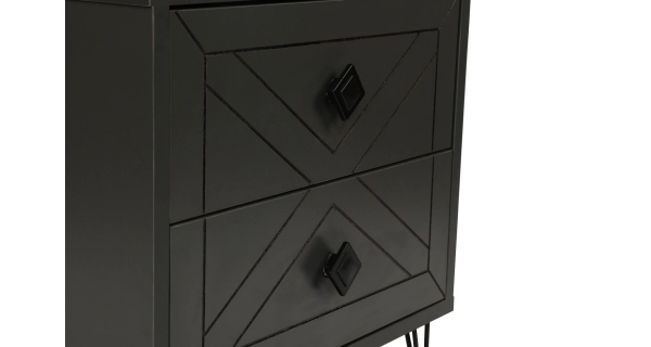 Noční stolek BILLIE, antracit