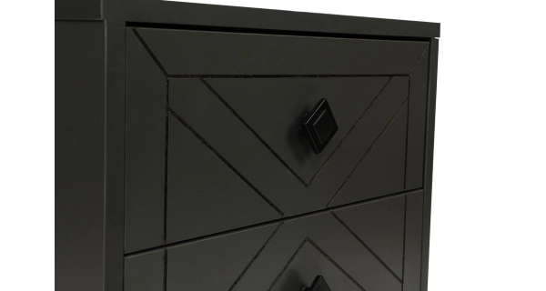 Noční stolek BILLIE, antracit