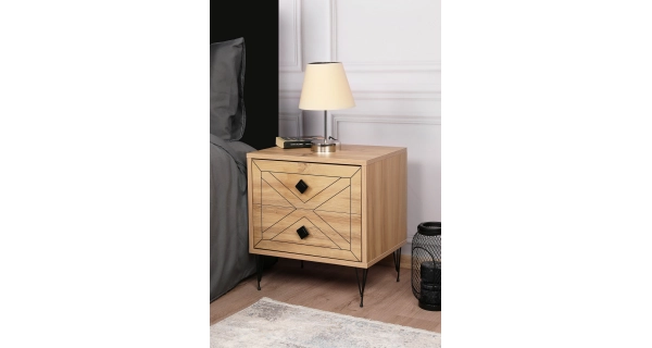 Noční stolek BILLIE, borovice
