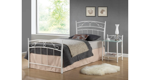 Noční stolek BREVICAULE, bílý 