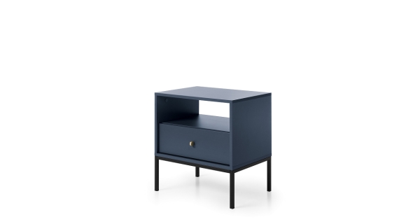 Noční stolek CORANICA, modrá