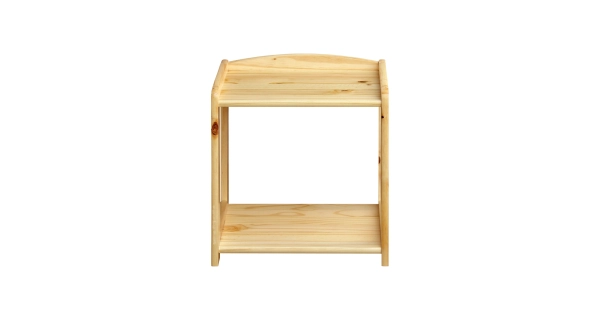 Noční stolek DAUBEN lakovaný, masiv smrk