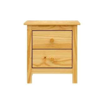 Noční stolek DWAYNE 2S, masiv borovice