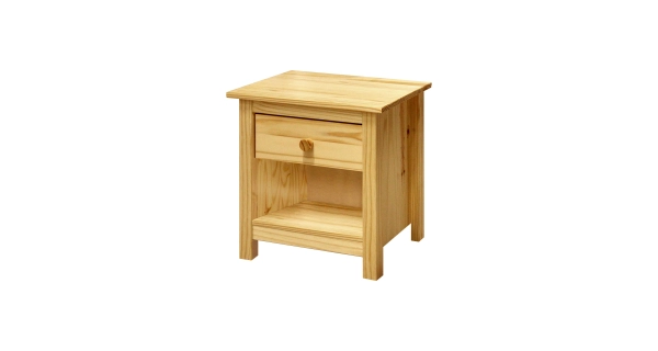 Noční stolek DWAYNE, masiv borovice