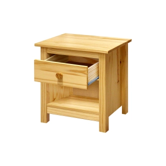 Noční stolek DWAYNE, masiv borovice