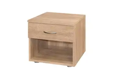 Noční stolek FOURNACHE, dub sonoma