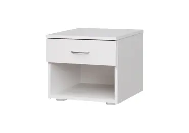 Noční stolek FPOURNACHE, bílá