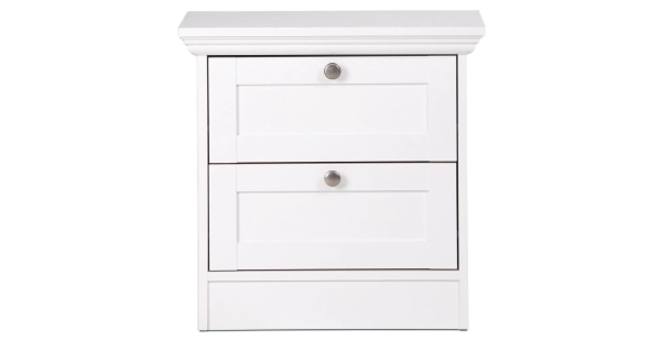 Noční stolek HUNGABEE, bílá