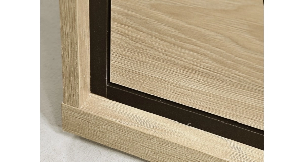 Noční stolek IPPOLITO, dub hickory