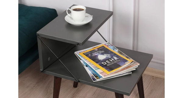 Noční stolek JERSON, antracit