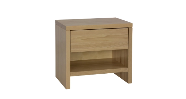 Noční stolek KLINGA, masiv buk