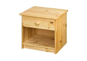 Noční stolek KUMARA, masiv borovice