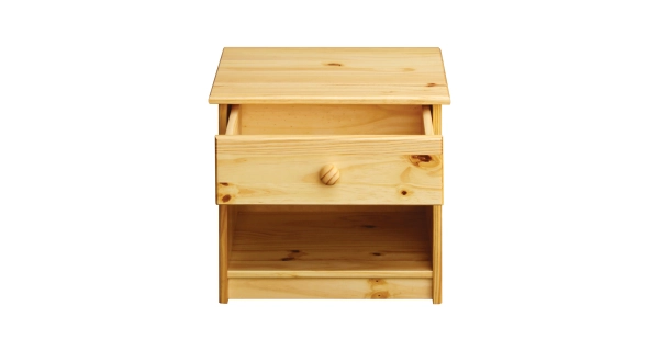 Noční stolek KUMARA, masiv borovice