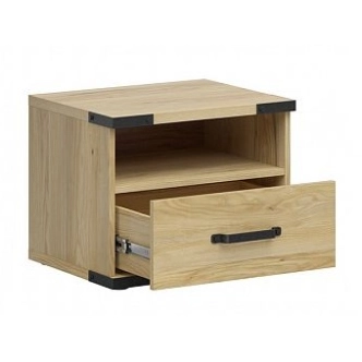 Noční stolek LAVENDER, jasan běloruský, 5 let záruka