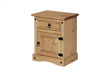 Noční stolek PIMBOW, masiv borovice, vosk