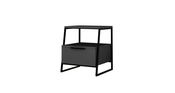 Noční stolek POLITO, antracit