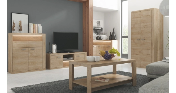 Noční stolek PULCHERIA, dub ribbeck 