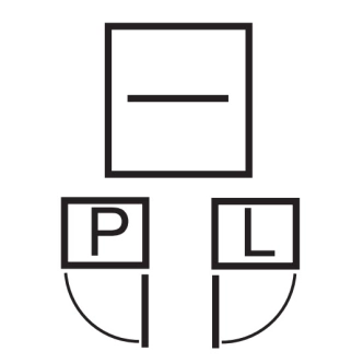 Noční stolek SWED levý, jasan bílý