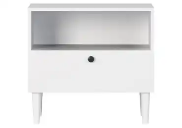 Noční stolek TORVIAN 60, bílá