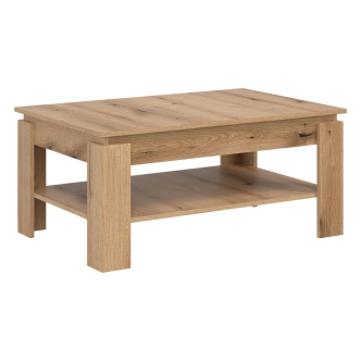 Obdelníkový konferenční stůl BORROMEO, dub evoke