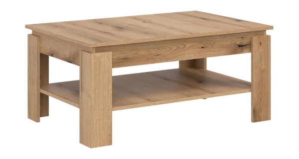 Obdelníkový konferenční stůl BORROMEO, dub evoke