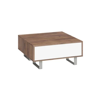 Obývací pokoj BOKARO , craft tobaco/bílý lesk, 5 let záruka