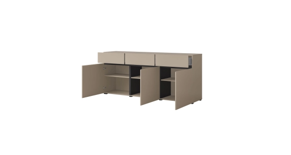 Obývací pokoj BONIFACIO, congo/černá