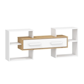 Obývací pokoj DORINDA 2, dub artisan/bílá, 5 let záruka