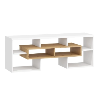 Obývací pokoj DORINDA 7, dub artisan/bílá, 5 let záruka