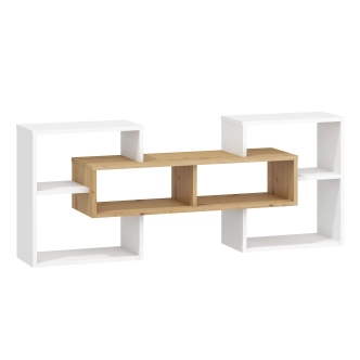 Obývací pokoj DORINDA 7, dub artisan/bílá