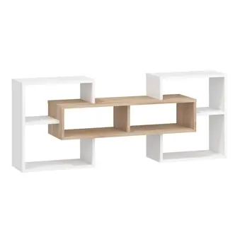 Obývací pokoj DORINDA 7, dub sonoma/bílá, 5 let záruka