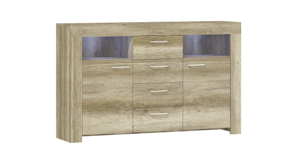 Obývací pokoj EURYDEMA, country šedý