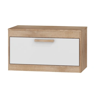 Obývací pokoj GATTON 1, dub sonoma/bílý lesk