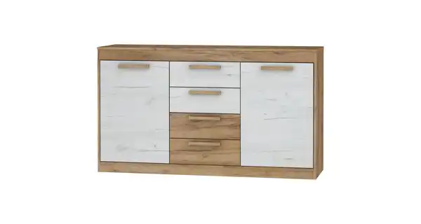 Obývací pokoj GATTON 2, craft zlatý/craft bílý, 5 let záruka