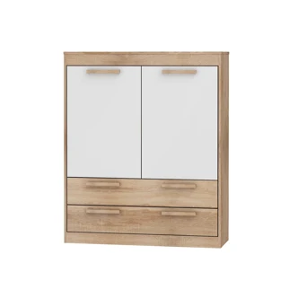 Obývací pokoj GATTON 2, dub sonoma/bílý lesk