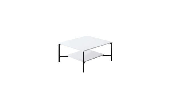 Obývací pokoj KALLEM, bílá/černá