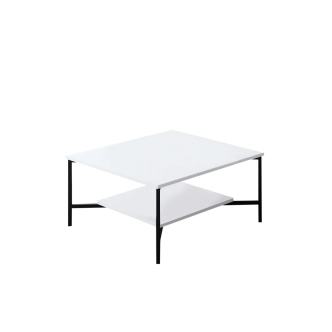 Obývací pokoj LINSOR, bílá/černá