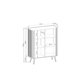 Obývací pokoj MARSY, bílá