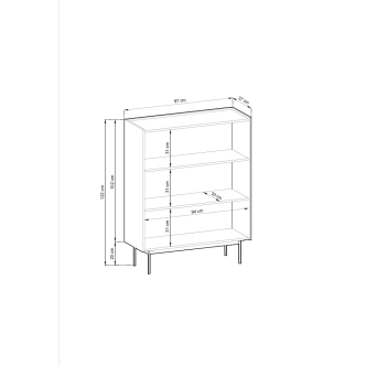 Obývací pokoj NEMIRO, kašmír/dub linea