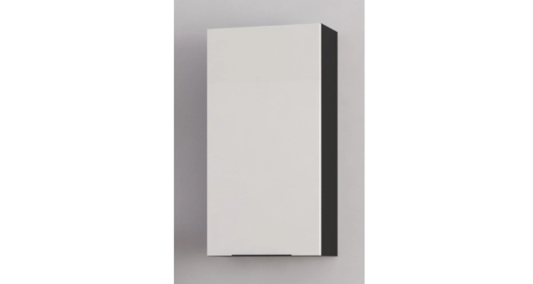 Obývací pokoj OSMAK 5, černá/bílý lesk, 5 let záruka