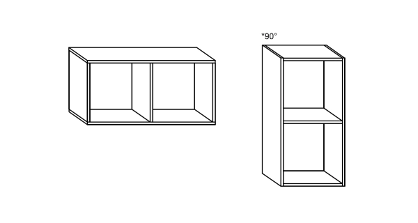 Obývací pokoj OSMAK 5, černá/bílý lesk, 5 let záruka