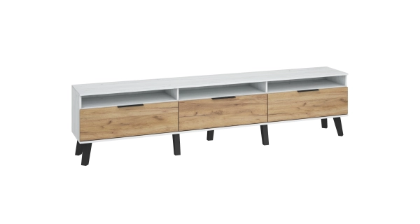 Obývací pokoj OSMAK 5, craft bílý/craft zlatý, 5 let záruka