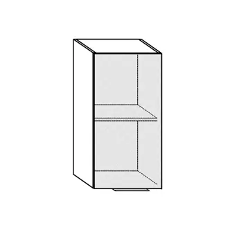 Obývací pokoj OSMAK 5, dub burgundský/bílý lesk