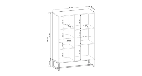 Obývací pokoj VEREL, dub artisan