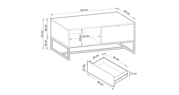 Obývací pokoj VEREL, dub artisan