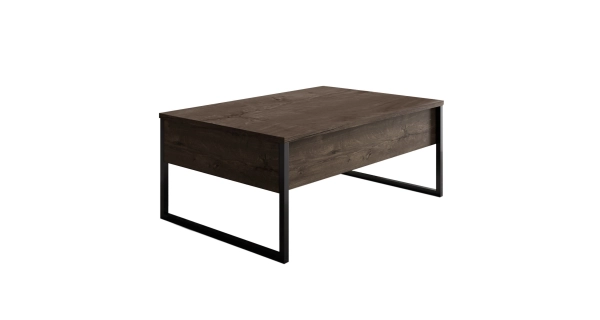 Obývací pokoj WELTRIS typ 1, vlašský ořech/černá