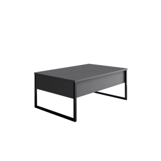 Obývací pokoj WELTRIS typ 3, antracit/černá